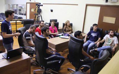 Juliana Damus se reúne com estudantes da Unesp para discutir projeto “Boa Praça”