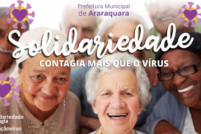 A solidariedade está no ar e vai contagiar toda a cidade