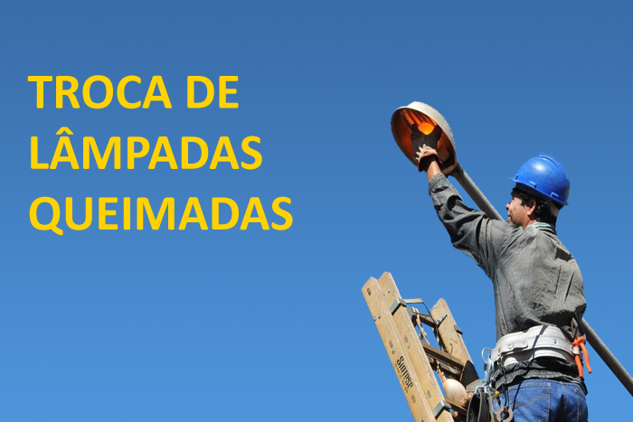 Troca de lâmpadas queimadas