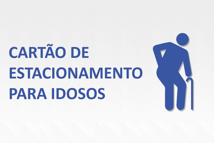 Cartão de estacionamento para idosos