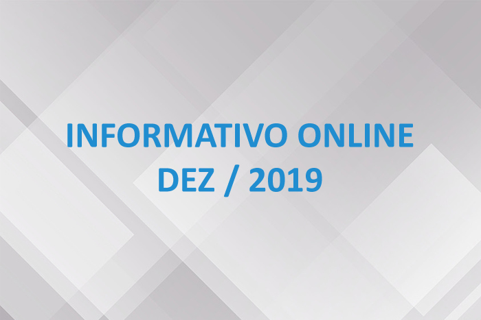 Informativo Online – Dez / 2019