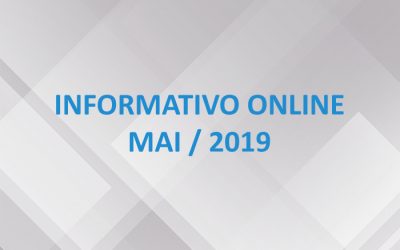 Informativo Online – Mai / 2019