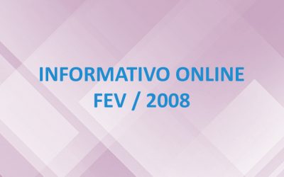 Informativo Online – Fev / 2008
