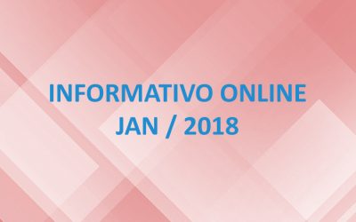 Informativo Online – Jan / 2018