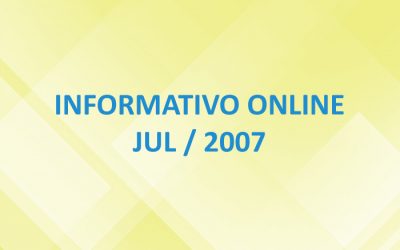Informativo Online – Jul / 2007