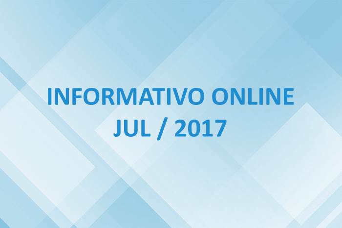 Informativo Online – Jul / 2017
