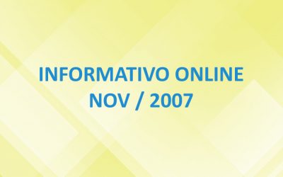 Informativo Online – Nov / 2007