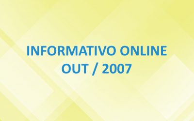 Informativo Online – Out / 2007