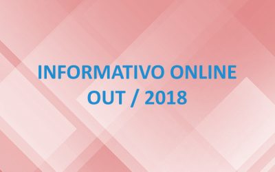 Informativo Online – Out / 2018