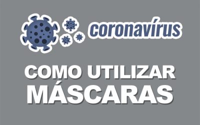 Coronavírus – Como utilizar máscaras