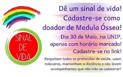 Campanha busca doadores de medula óssea em Araraquara