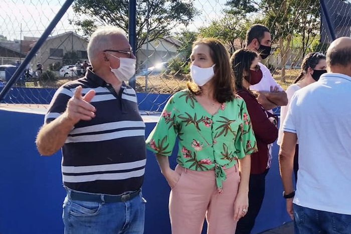 Área de lazer no Jardim Tangará recebe melhorias
