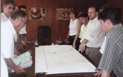 Reunião com prefeito e pilotos buscando a construção do Kartódromo