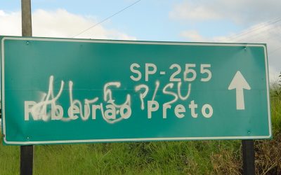 Campanhas educativas para a conservação de placas indicativas existentes nas rodovias