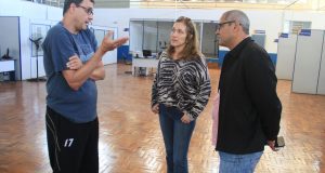 Juliana Damus e Édio Lope flagram arenas de esporte sem energia