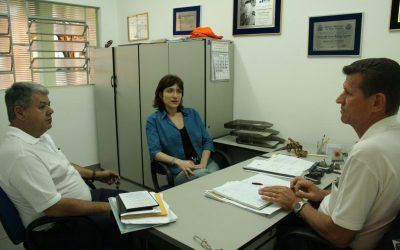 Visita a Guarda Municipal para saber sobre apreensão de pipas com cerol