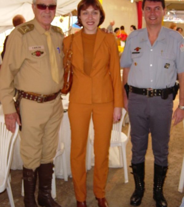 Vigilante Rodoviário no café da manhã da Facira