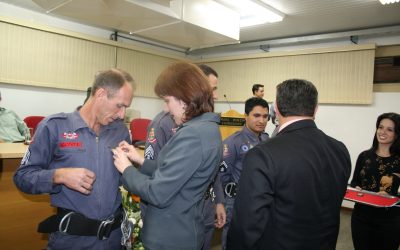Comemoração do Dia Municipal do Bombeiro