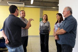 Juliana Damus, Prefeito e vice visitam Fatec e confirmam atendimento de reivindicação