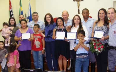 Homenagem da Câmara aos Policiais Rodoviários reúne família e amigos