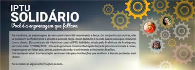Situação de IPTU Solidário é tema de requerimento