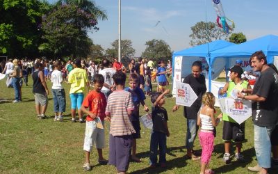 Evento “Pipas com Segurança” na Praça Scalamandré Sobrinho